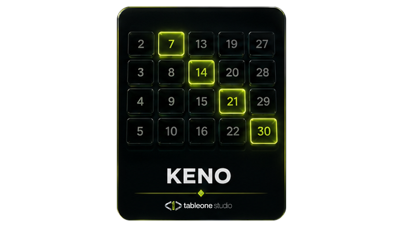 Keno — original game built by TableOne Studio